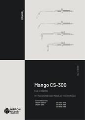 Nippon Gases Mango CS-300 Manual