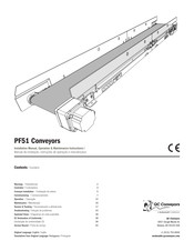QC Conveyors PF51 Installation Manual, Operation & Maintenance Instructions