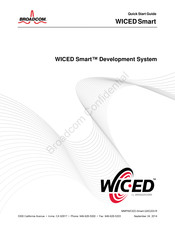 Broadcom WICED Smart Quick Start Manual