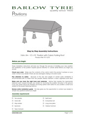 BARLOW TYRIE 9111210 Assembly Instructions Manual