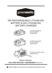 GreenWorks 29852 Owner's Manual