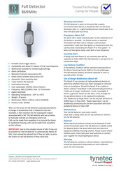 Legrand Tynetec ZXT805 Manual