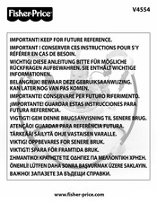 Fisher-Price V4554 Manual
