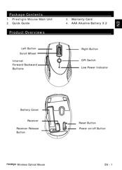 Prestigio M03L Quick Start Manual