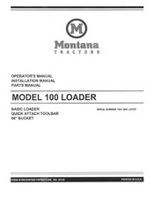 Montana 100 Operator's Manual