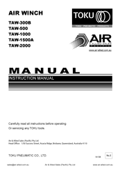 Toku TAB-300B Instruction Manual