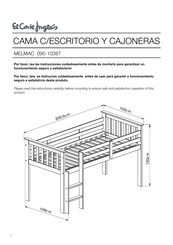 El Corte Inglés 095-10387 Assembly Instructions Manual