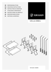 Trilux SIELLA ZBB/4 Mounting Instructions