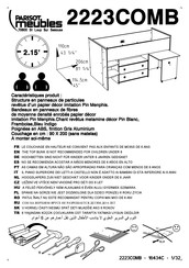 Parisot Meubles 2223COMB Manual