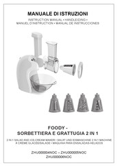 Kasanova FOODY ZHU000005NOC Instruction Manual
