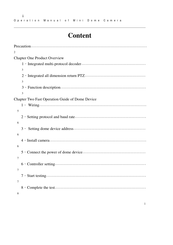 HS LN42 Operation Manual