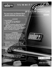Weber Summit Gold D 42080 Owner's Manual