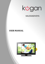 Kogan KALED26DVDYA User Manual