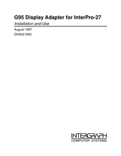 Intergraph G95 Installation & Use Manual