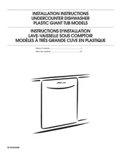 Whirlpool W10435040B Installation Instructions Manual