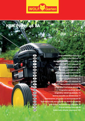 Wolf Garten HBM Power 46 BA Instruction Manual