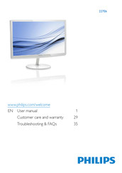 Philips 227E6 Manuals | ManualsLib