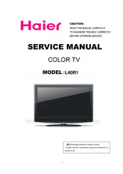 Haier L40R1 Service Manual