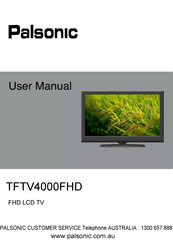 Palsonic TFTV4000FHD User Manual