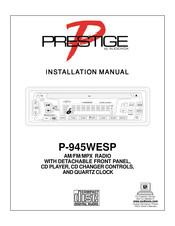 Audiovox Prestige P-945WESP Installation Manual