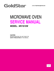 Goldstar MV1615W Service Manual