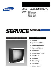 Samsung CX6844W3X/PAR Service Manual