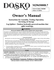 DOSKO M2965000B.7 Owner's Manual