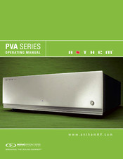 Anthem PVA Series Operating Manual