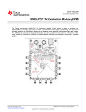 Texas Instruments SN65LVCP114 User Manual