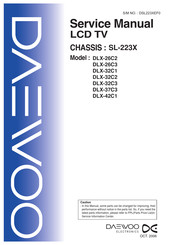 Daewoo DLX-26C2 Service Manual