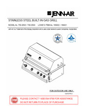 Jenn-Air 750-0593 Manual