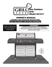 Grill Zone 6410-T Owner's Manual