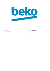 Beko CCF298W Instructions Manual