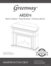 Greenway Home Products ARDEN GM2878CW Assembly Instructions Manual
