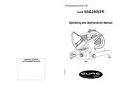 Sure Slice SSG350STR Operating And Maintenance Manual