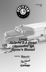 Lionel ALCo PA A-A Diesel Locomotive Set Owner's Manual