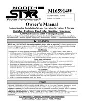 North Star M165914W Owner's Manual