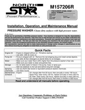 North Star M157206R Installation, Operation And Maintenance Manual