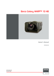 Barco Galaxy WARP 10 HB Owner's Manual