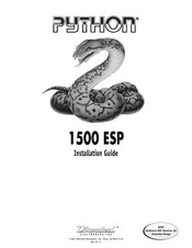 Directed Electronics Python 1500 esp Installation Manual