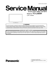 Panasonic TC-L32E6H Service Manual