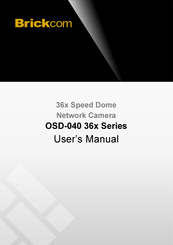 Brickcom OSD-040 36x Series User Manual