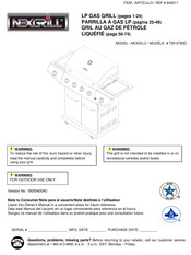 Nexgrill 720-0783D User Manual