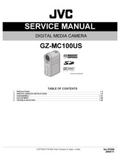 JVC Everio GZ-MC100US Service Manual