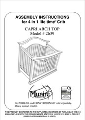 Munire 2639 Assembly Instructions Manual