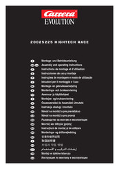 Carrera Evolution 20025225 HIGHTECH RACE Assembly And Operating Instructions Manual