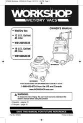 Workshop WS1600CAEX Owner's Manual