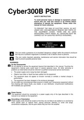 Opera Audio CYBER-300BPSE User Manual