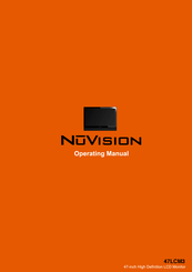 NuVision 47LCM3 Operating Manual