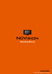 NuVision NVX37HDU2 Operating Manual